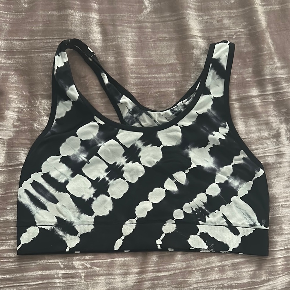 Victoria Secret PINK Black and White Women's Sports Bra